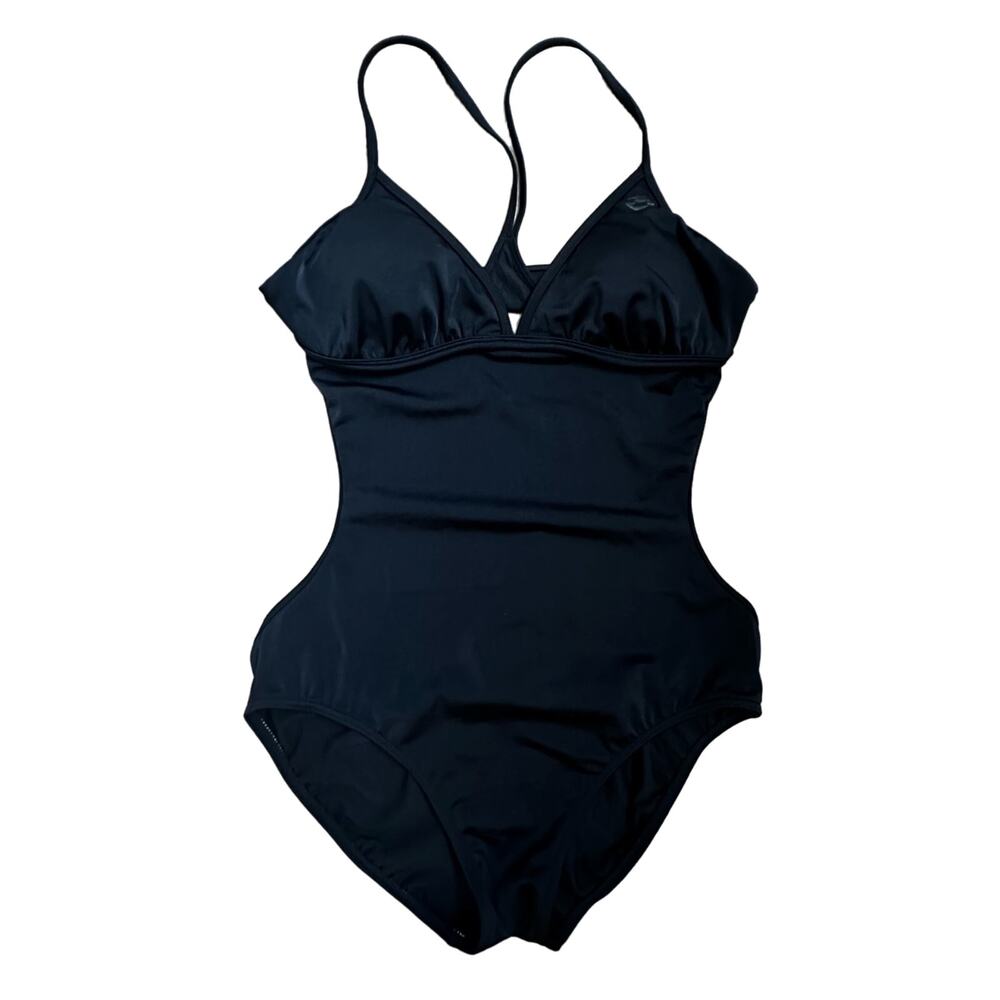 Billabong|One Piece Swim Suit with Cutouts|Black|NWT|SZ L